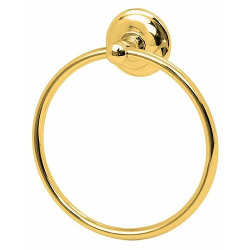 Держатель для полотенец (кольцо) Altos латунь, золотой