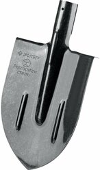 ЗУБР ПРОФИ-5 385х220мм, полотно рессорная сталь 1.6мм закалено, без черенка, штыковая лопата, тип ЛСГ, Профессионал (39451) (39451)