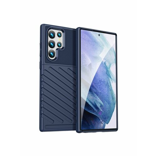 brodef thunder противоударный чехол для samsung galaxy a03 черный Brodef Thunder Противоударный чехол для Samsung Galaxy S22 ultra Синий