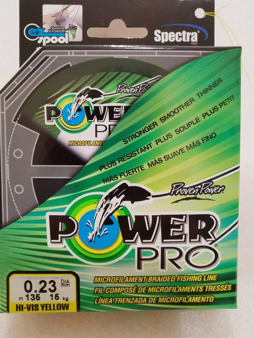 Плетеный шнур для рыбалки Power PRO 0.23 мм, 135м