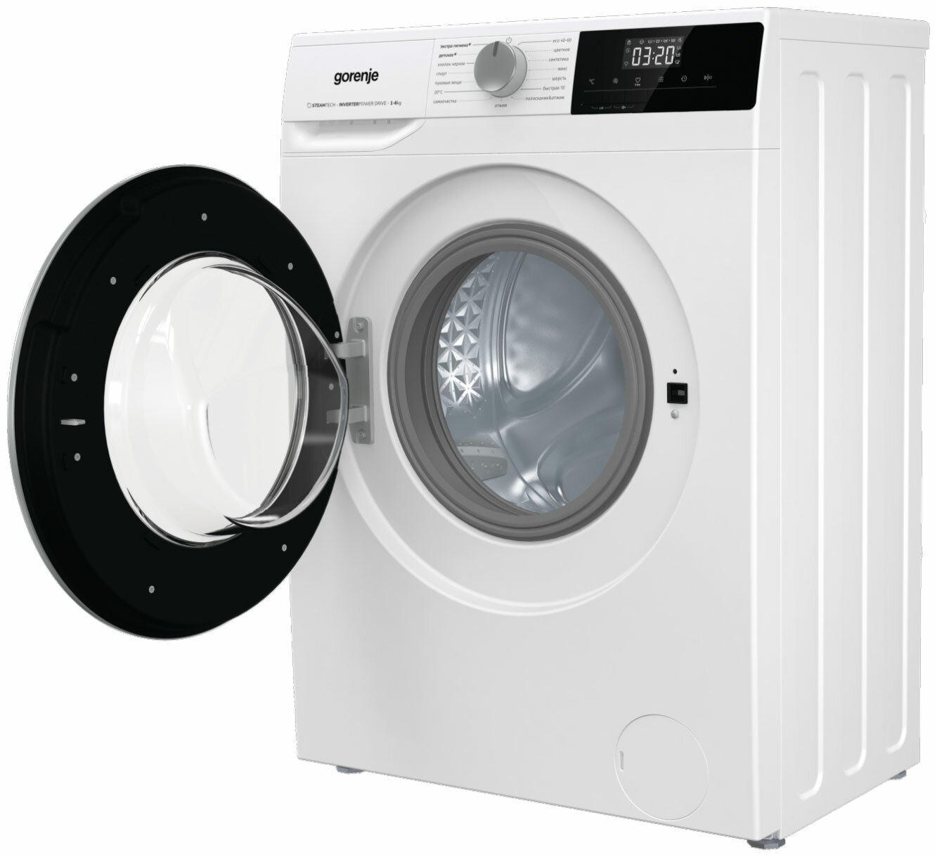 машина стиральная GORENJE W2NHPI62SCS 6 кг/1200об/43,5см белый - фото №18