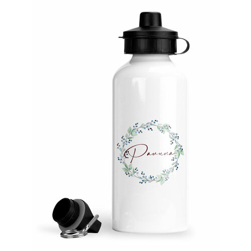 фото Спортивная бутылка венок тонкий ягодки ралина luzimuzi