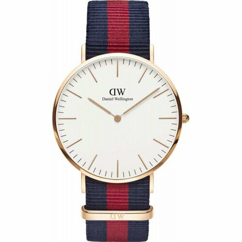 Наручные часы Daniel Wellington, синий, красный