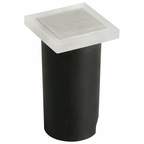 Светильник встраиваемый светодиодный feron эко 1вт 3000k ip67 белый матовыйхром 2554₽