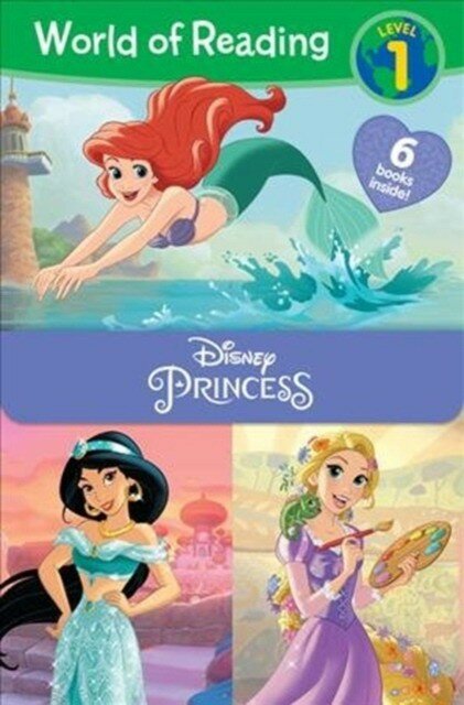 Disney Book Group "World of Reading Disney Princess Level 1 Boxed Set"