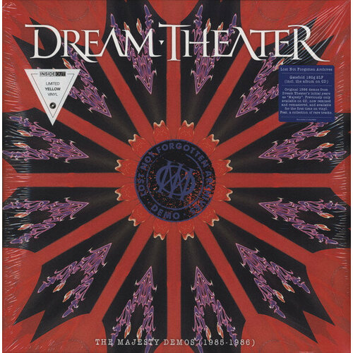 компакт диски inside out music sony music dream theater lost not forgotten archives images and words – live in japan 2017 cd Dream Theater - Lost Not Forgotten Archives: The Majesty Demos (1985-1986) [Yellow Vinyl] (19439945851)