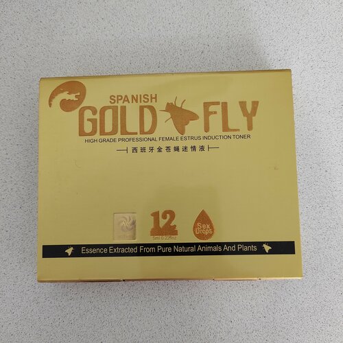 Возбудитель для женщин Шпанская Мушка Gold Fly, 6 саше