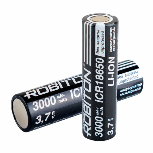 Аккумулятор ROBITON LI186NP3000FPK без защиты PK1 аккумуляторная батарея robiton lp503759un 3 7в 1250мач без защиты pk1