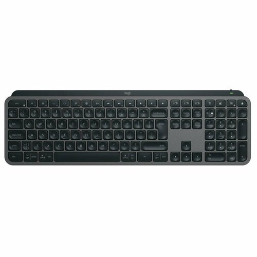 клавиатура logitech mx keys s белый только английская Клавиатура Logitech MX Keys S, графит русская