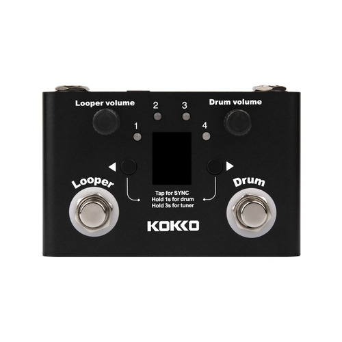 KOKKO / Китай FLD-1 Drum Looper Педаль эффектов, Kokko педаль эффектов цифровой задержки kokko mini timer