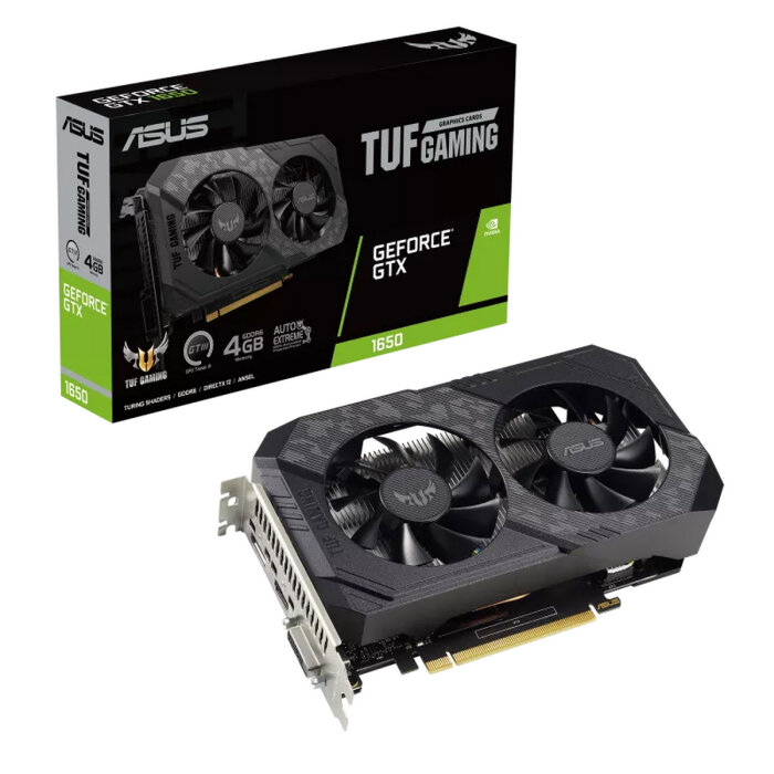 Видеокарта ASUS TUF-GTX1650-4GD6-P-V2 GAMING