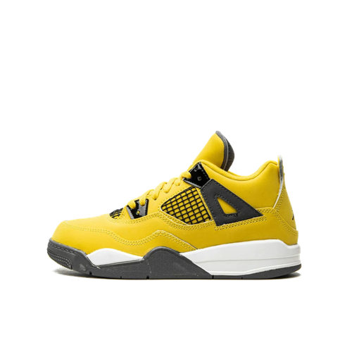 фото Кроссовки nike air jordan 4 retro se, размер 28.5 eu, желтый