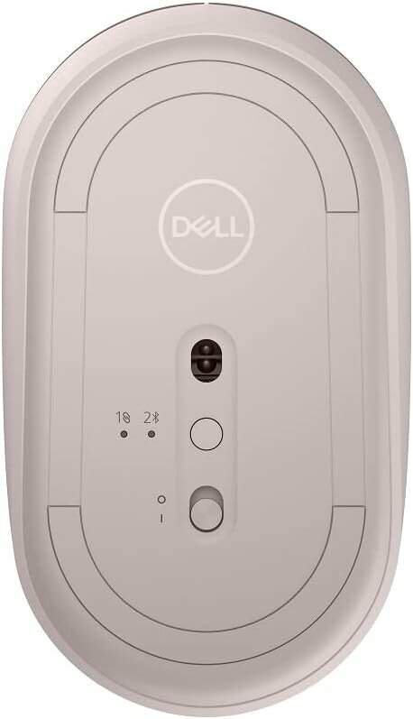 Мышь Dell Mouse MS3320W Wireless; Mobile; USB; Optical; 1600 dpi; 3 butt; , BT 5.0; Ash Pink (570-Abol) - фото №3