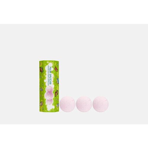 Подарочный набор Бурлящих шаров для ванны Весёлые игры