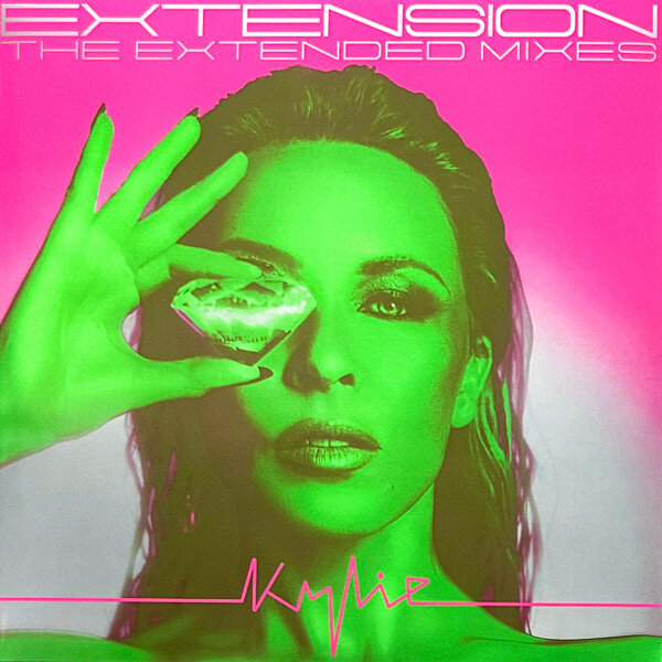 Kylie - Extension (The Extended Mixes) [Clear with Neon Pink and Green Splatter Vinyl] (538959240)