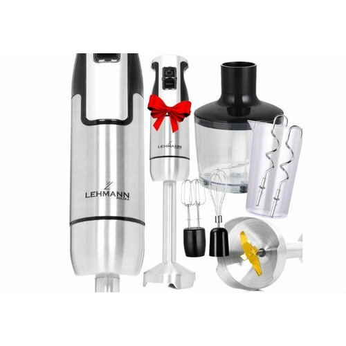 Блендер погружной Lehmann Chowmei Home 1200 Вт серебристый 1510200₽