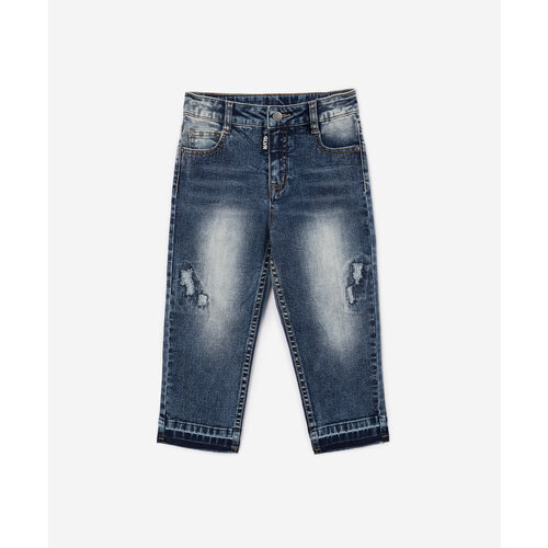 фото Джинсы gulliver, размер 134, синий