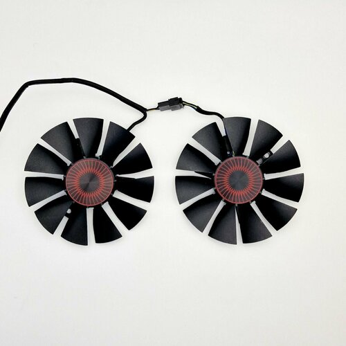 Кулеры для Asus Strix GTX1060 370 GTX960 GTX950 t128010sh 75mm dc 12v 0 25a cooler fan for asus strix gtx1060 gtx960 gtx950 fan gtx 950 960 1060 graphic card with free shipping