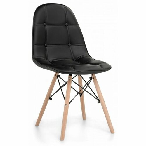 Деревянный стул Woodville Kvadro black 15011