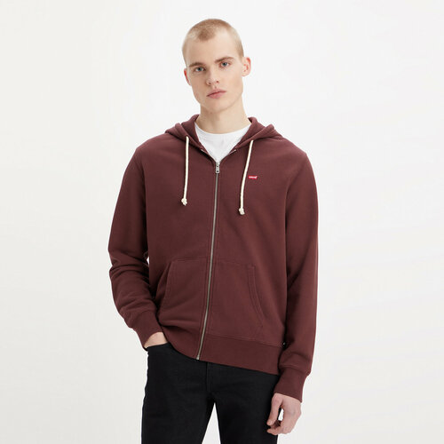 Толстовка Levi's THE ORIGINAL HM ZIP UP, размер M, красный