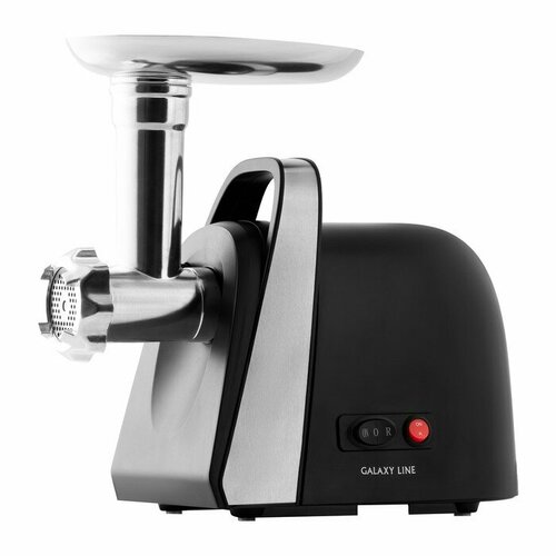 Galaxy Мясорубка Galaxy LINE GL 2419 1600 Вт 15 кгмин реверс 6 насадок чёрно-серебристая 739000₽