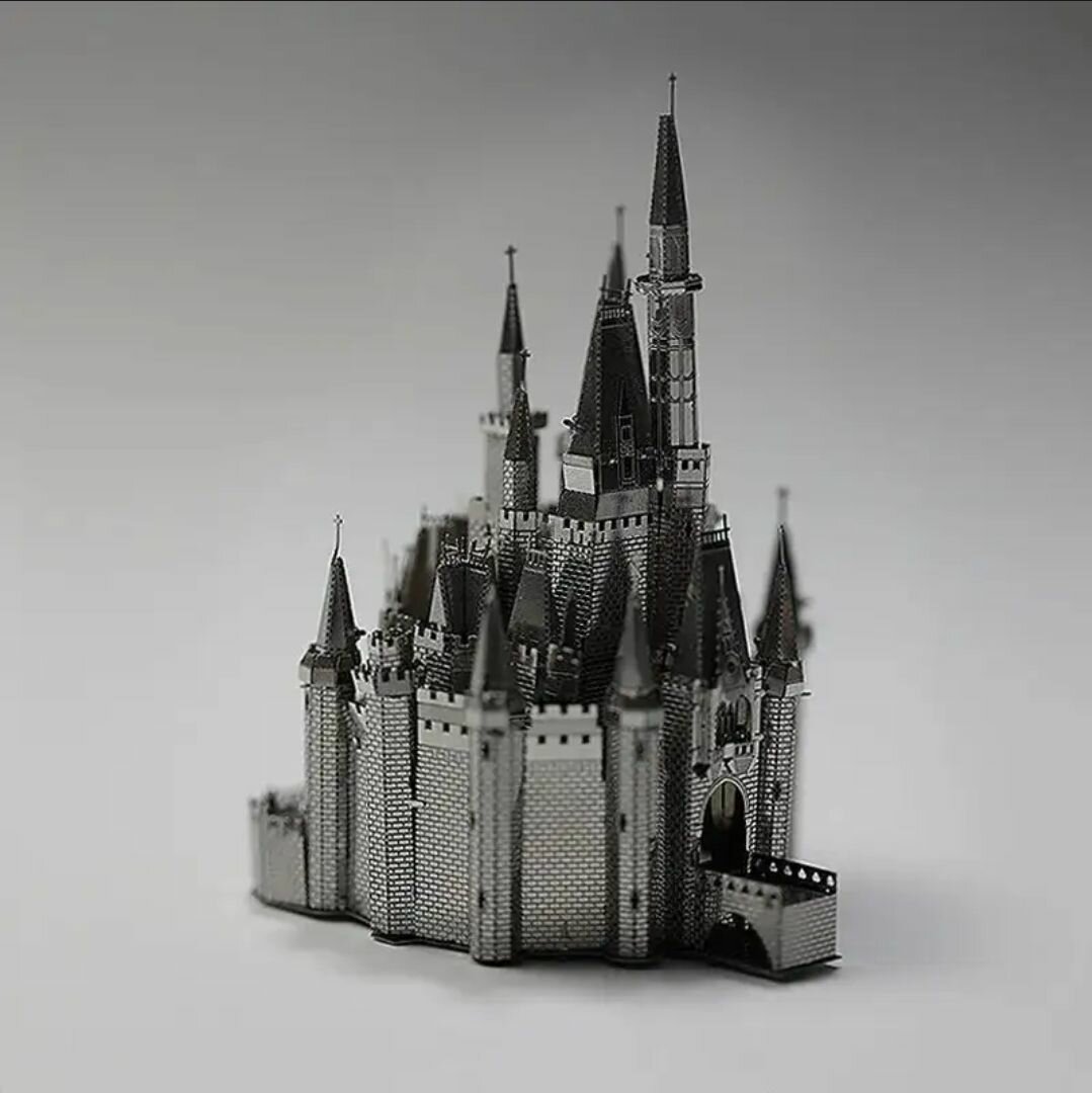 3D металлический пазл Замок