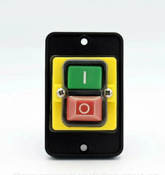 Электромагнитный кнопочный выключатель KJD12 тип пуск стоп