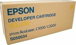 Картридж Epson C13S050034 для Epson AcuLaser C1000/ C2000, yellow, 6к