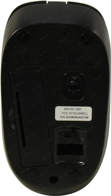 Мышь Genius NX-7007 black-red USB (31030026404) - фото №11