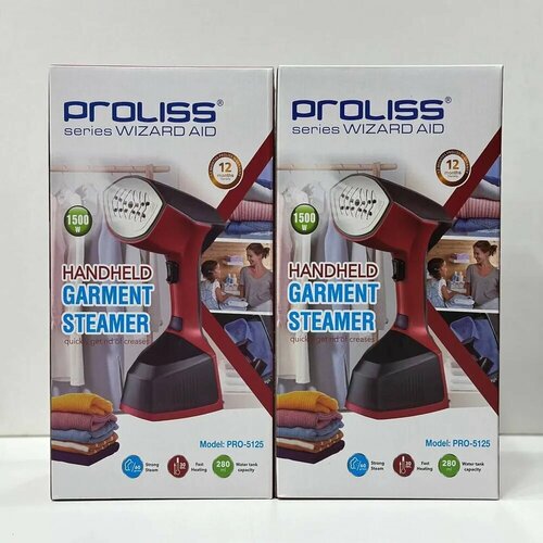 Вертикальный отпариватель Proliss Wizard Series Pro-5125 Бордовый - это современное и компактное устройство которое станет незаменимым помощником в приведении вашей одежды в порядок 283500₽