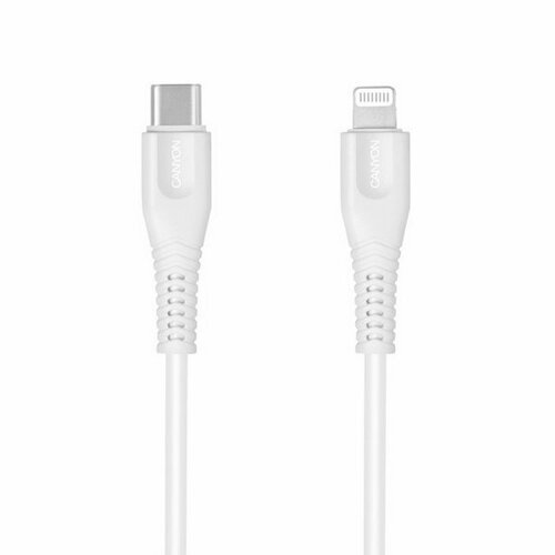 Кабель MFI-4, Lighting - USB-C, 18 Вт, быстрая зарядка, чип MFI, 1.2 м, белый