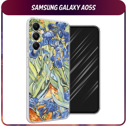 Силиконовый чехол на Samsung Galaxy A05S / Самсунг A05S Ирисы Ван Гог силиконовый чехол на samsung galaxy a05s самсунг галакси a05s ван гог звездная ночь