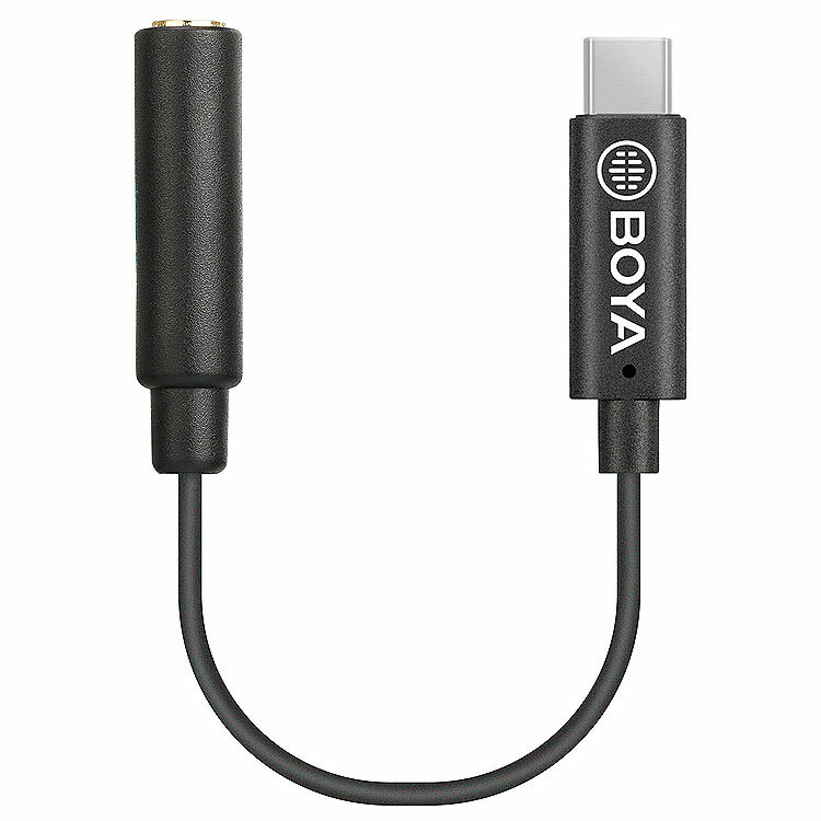 Boya BY-K9 Переходник 35 мм TRRS на USB Type-C