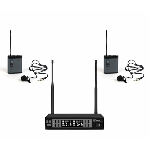 FBW A2S-Presenter радиосистема комплект из приёмника A20R и двух поясных передатчиков A100BT 512-562МГц 2067000₽