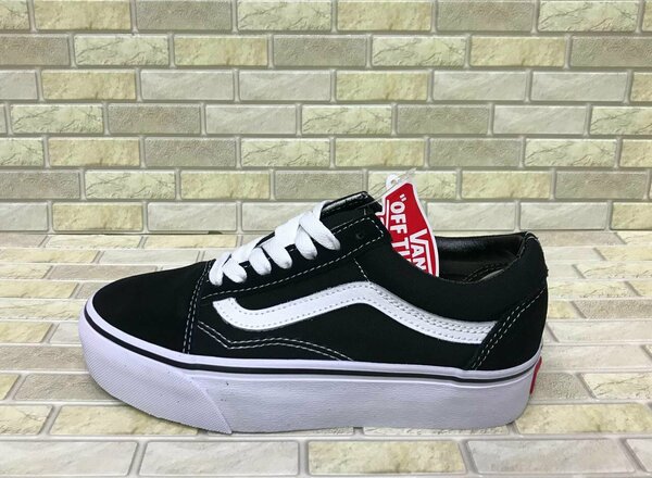 Кеды VANS Old Skool, размер 40, белый, черный