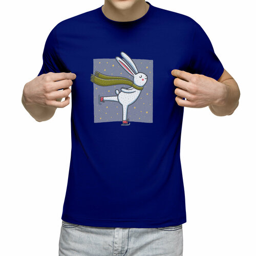 фото Футболка us basic, размер s, синий