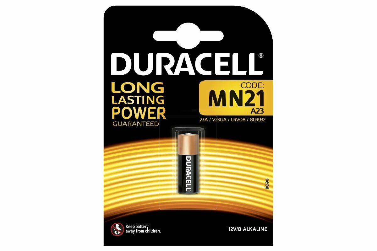 Батарейка 23A MN21 12V DURACELL 1 шт