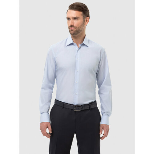 фото Рубашка kanzler, размер 45, голубой