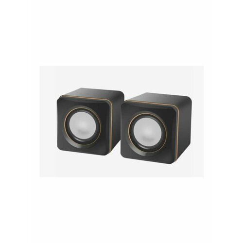 Колонки DEFENDER SPK 33 чёрныйоранжевый 100300₽