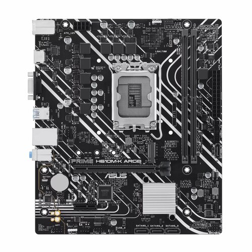 Материнская плата ASUS 90MB1G90-M0EAY0 материнская плата asus prime h610m k d4 lga1700 h610 2хddr4 vga hdmi matx