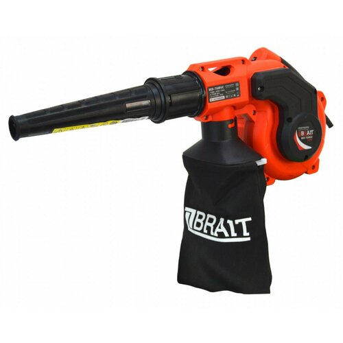Воздуходувка электрическая BRAIT BEB-750RVC 750Вт 2 в 1 пылесос воздуходувка 220В 4300₽
