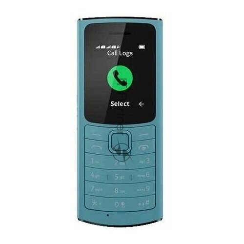 Телефон Nokia 110 4G DS 2023, 2 SIM, синий
