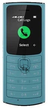 Телефон Nokia 110 4G DS 2023, 2 SIM, синий