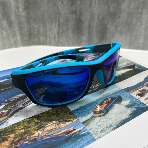 фото Солнцезащитные очки , черный, синий bananas