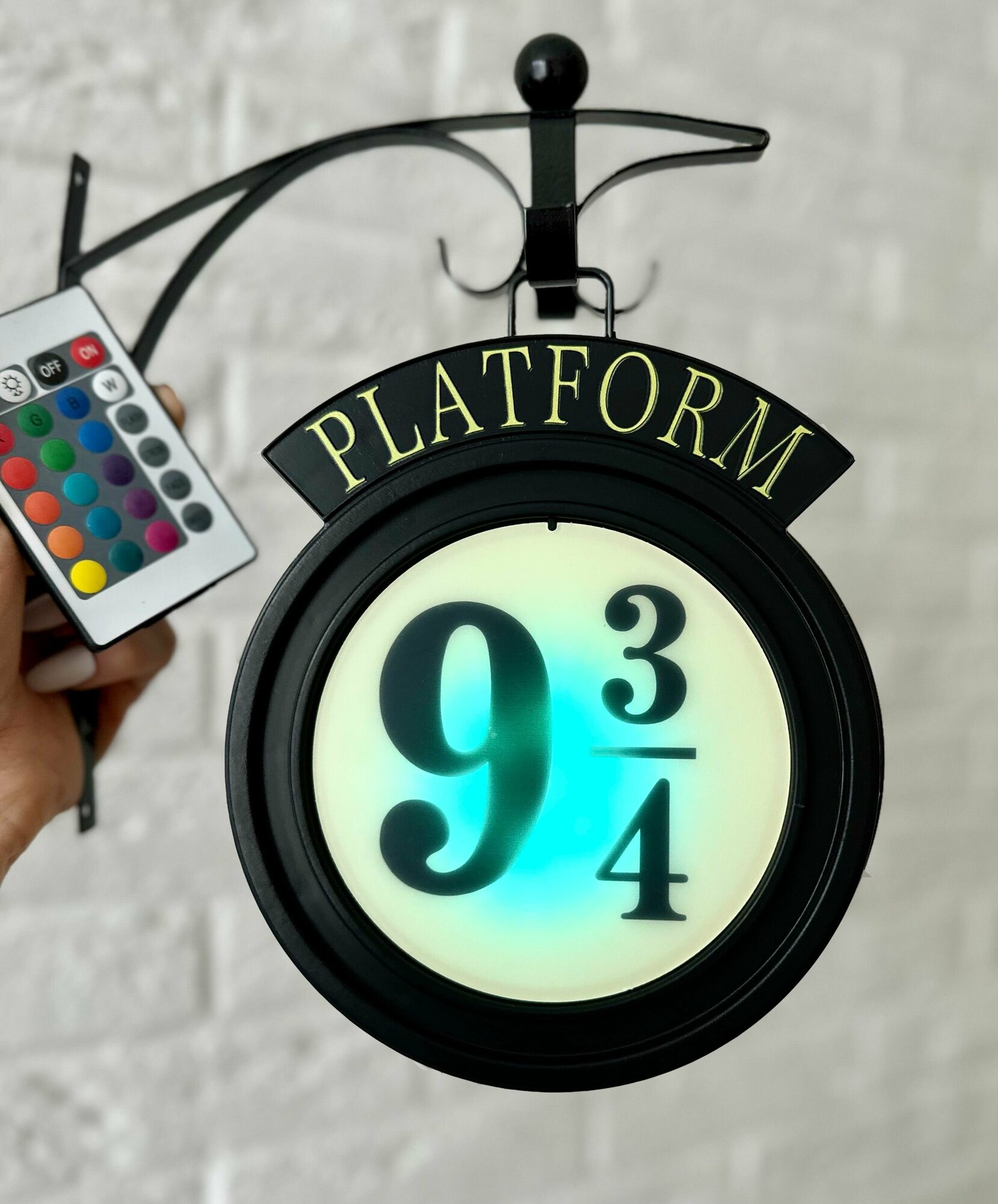 фото Сувенирный фонарь светильник RGB Гарри Поттер, Хогвардс