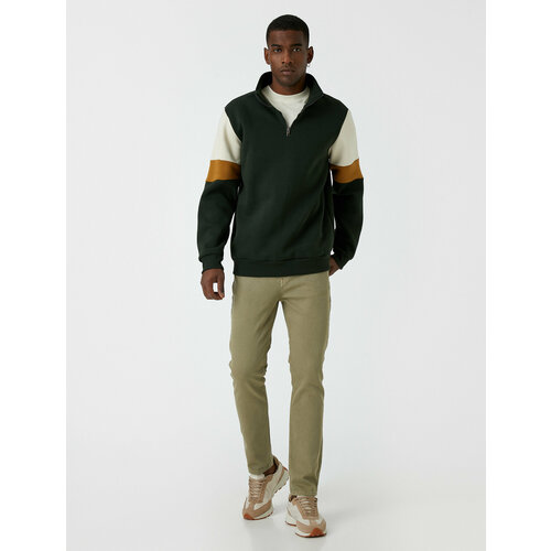 фото Джинсы koton, размер 29/30, хаки