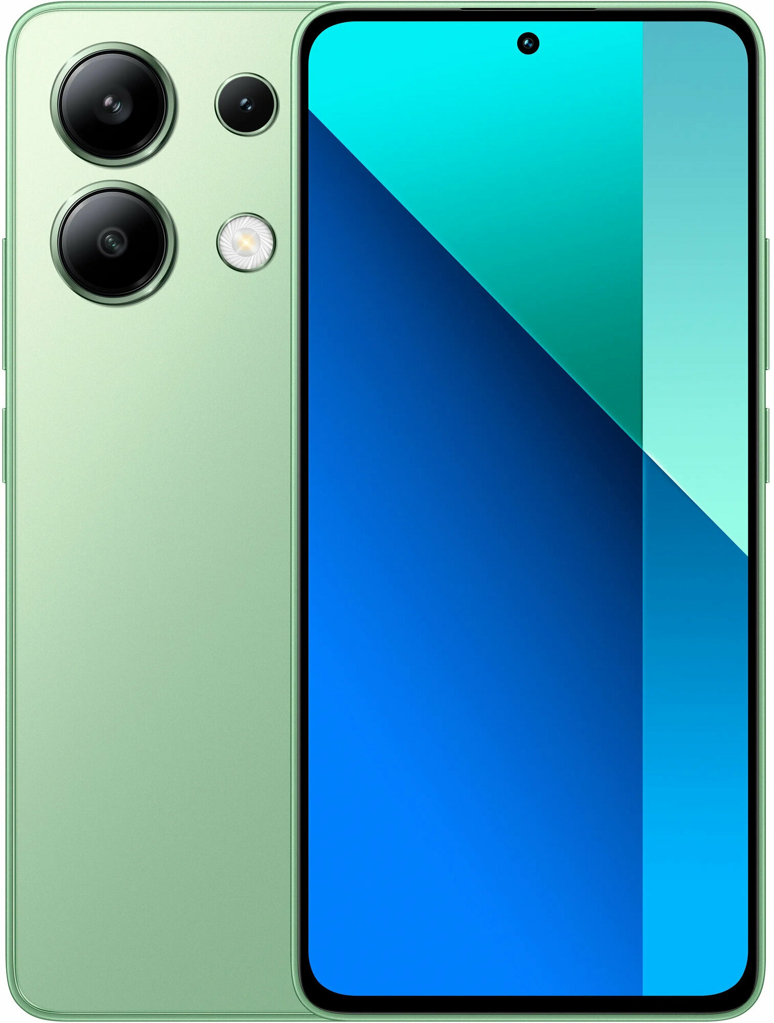 Смартфон Xiaomi Redmi Note 13 8Gb/128Gb 4G зелёный (Mint Green) NFC (Snapdragon 685) EAC