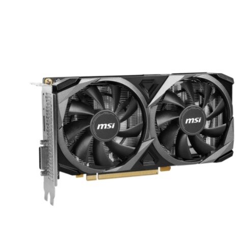 фото MSI Видеокарта MSI GeForce RTX 3050 VENTUS 2X XS 8G, 8G GDDR6 128-bit DVI HDMI DP RTX 3050 VENTUS 2X XS 8G