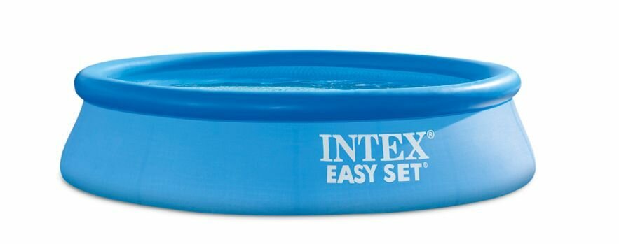 INTEX Бассейн с надувн. кольцом EASY SET 244*61 см + фильтр-насос ( Арт. 28108NP)
