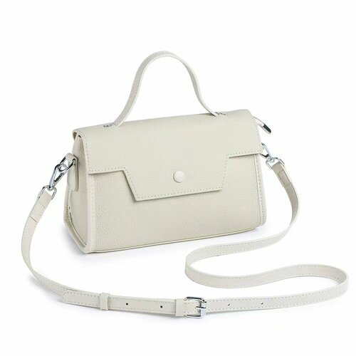 фото Сумка кросс-боди bgt-2015-03, фактура гладкая, белый